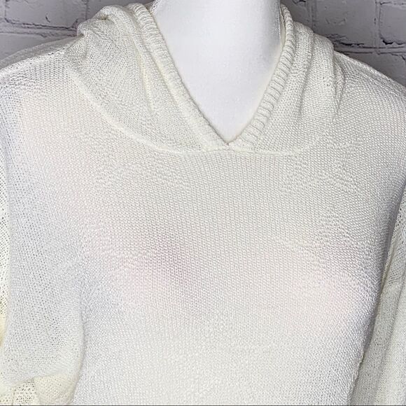 Honey Punch knit star hooded sweater - Picture 4 of 10